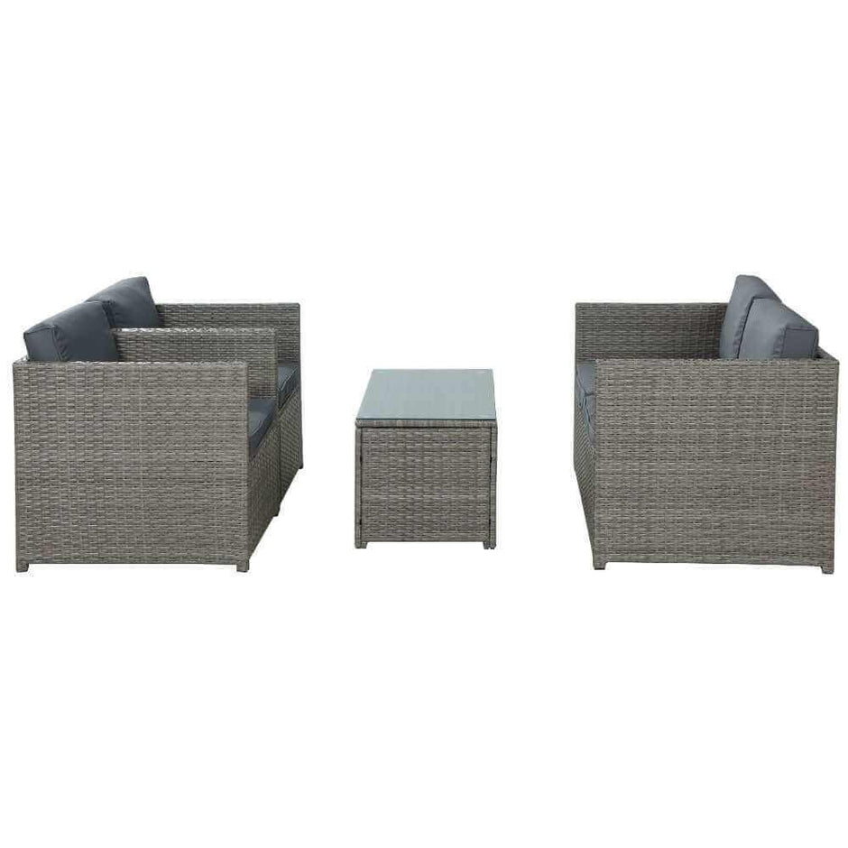 wicker patio couch