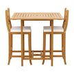 outdoor bistro table and chairs