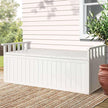 Outdoor Storage Bench Box Wooden 