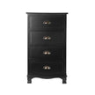 Vintage Bedside Table Black