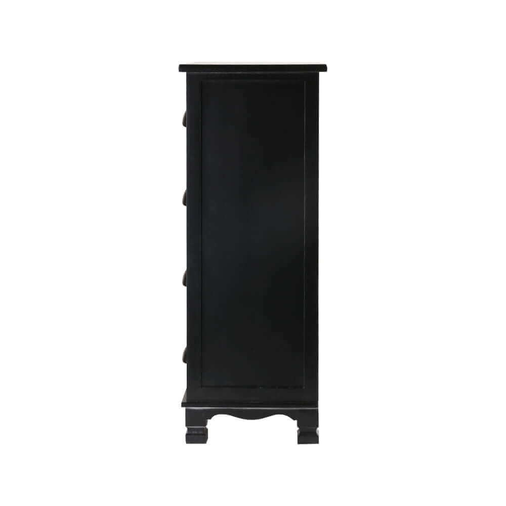 Vintage Bedside Table Black