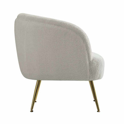 Artiss Armchairs Sherpa Boucle White for Sale