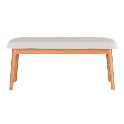 Artiss Dining Bench Upholstery Seat Wooden Chair 106cm