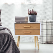 Milano Decor Bedside Table Nightstand