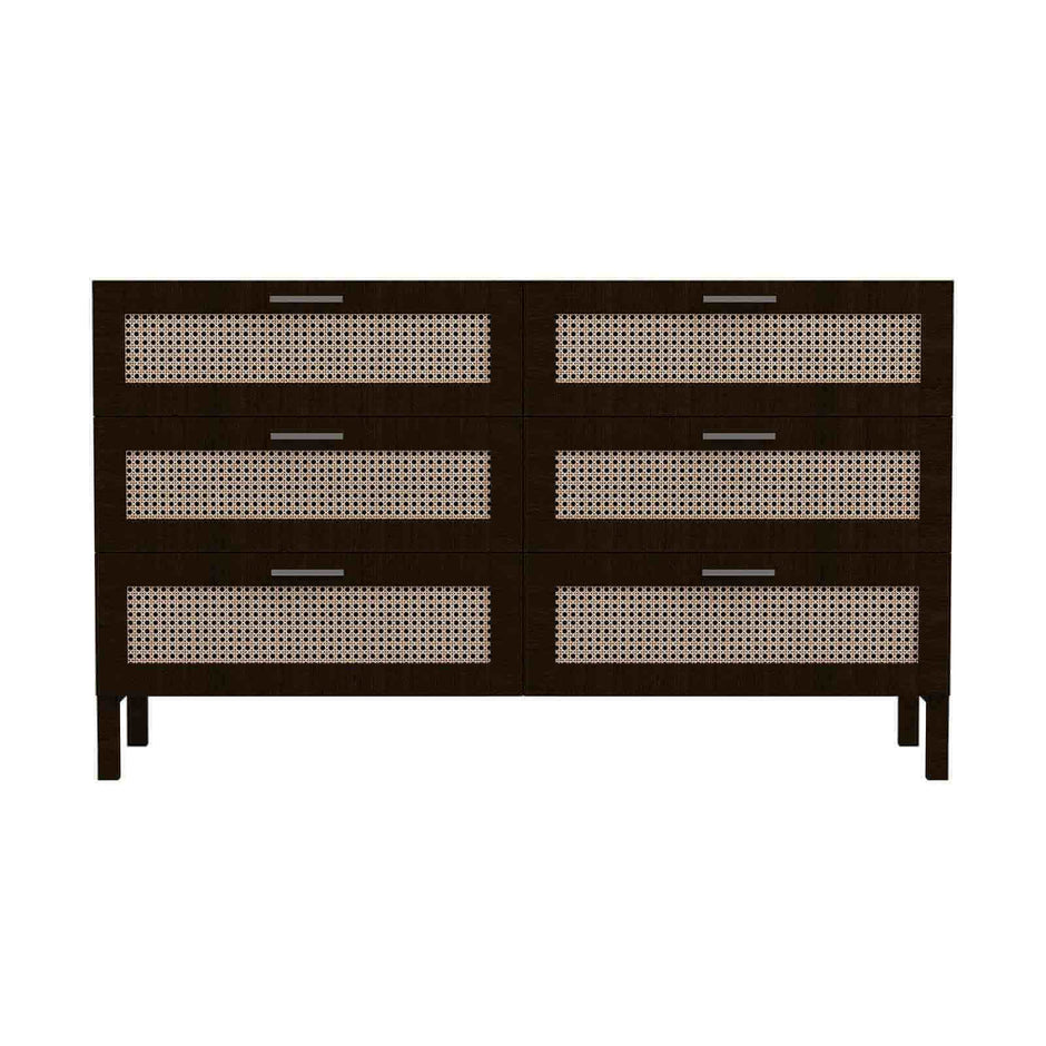 rattan drawer Chest