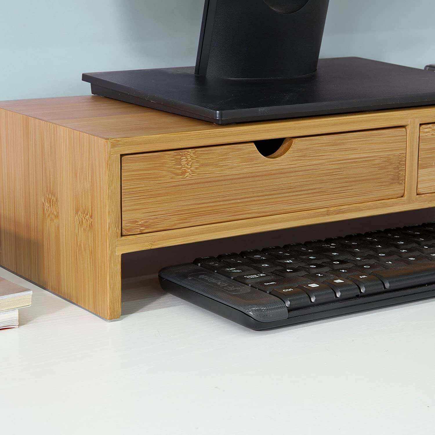 Monitor Stand Desk Organizer