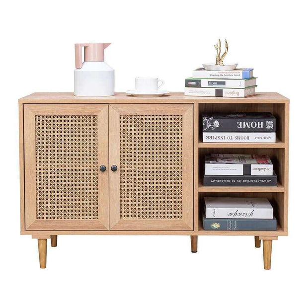 Rattan buffet Storage Cabinet 