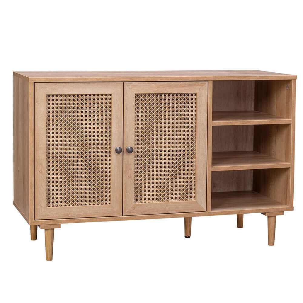 Rattan buffet Storage Cabinet 