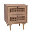 Rattan Bedside Table