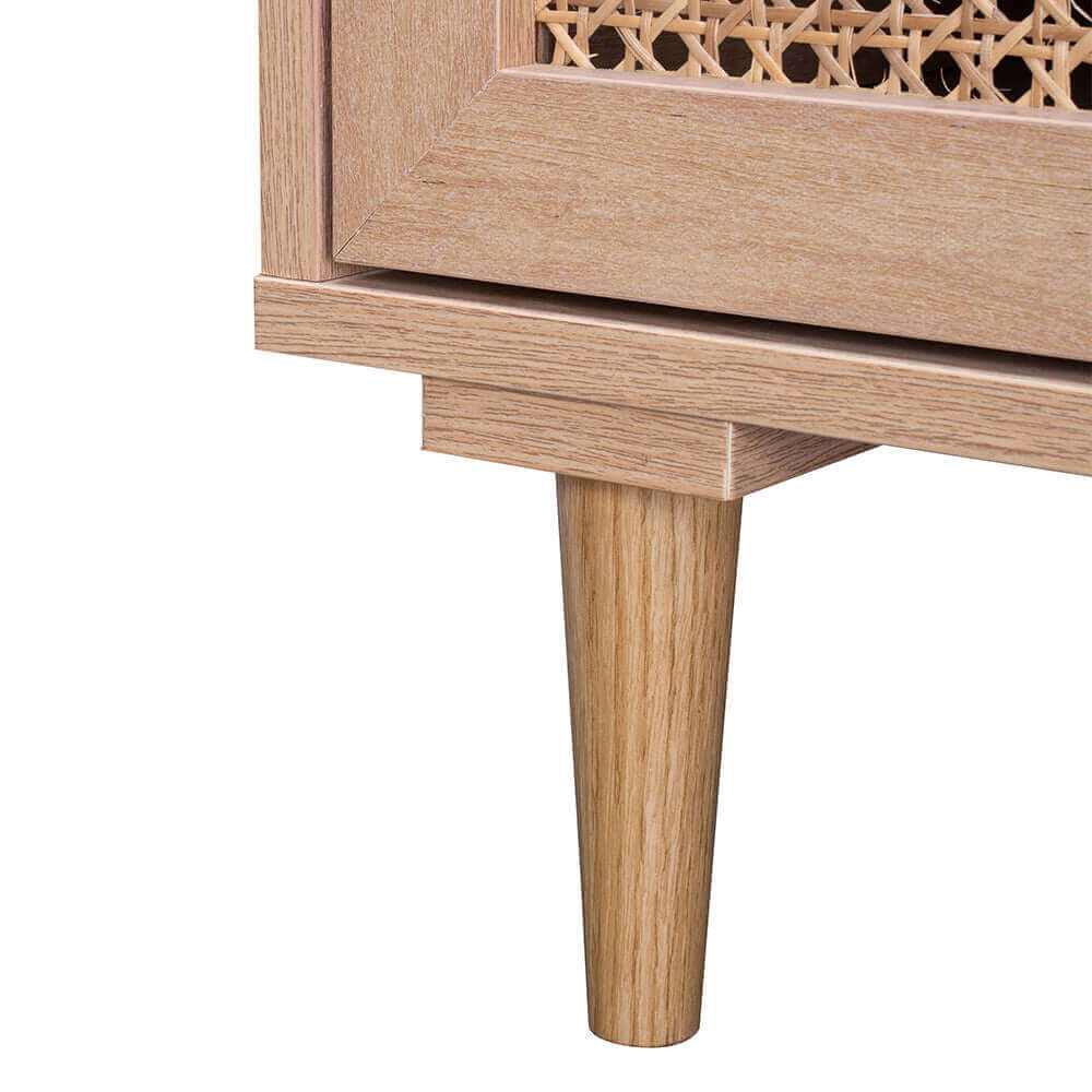 Rattan Bedside Table