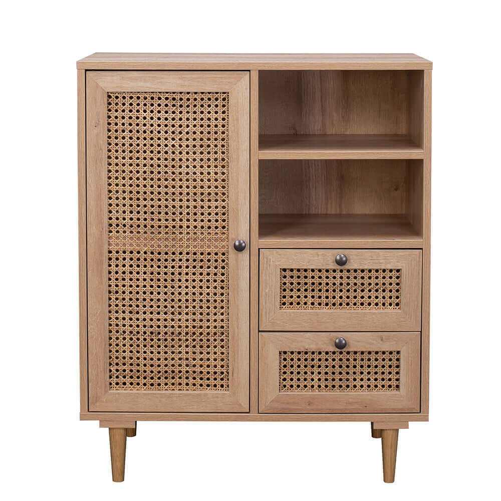 Rattan Buffet Sideboard Storage 