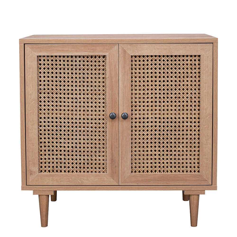 rattan cabinet with 2 door-Upinteriors