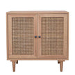 rattan cabinet with 2 door