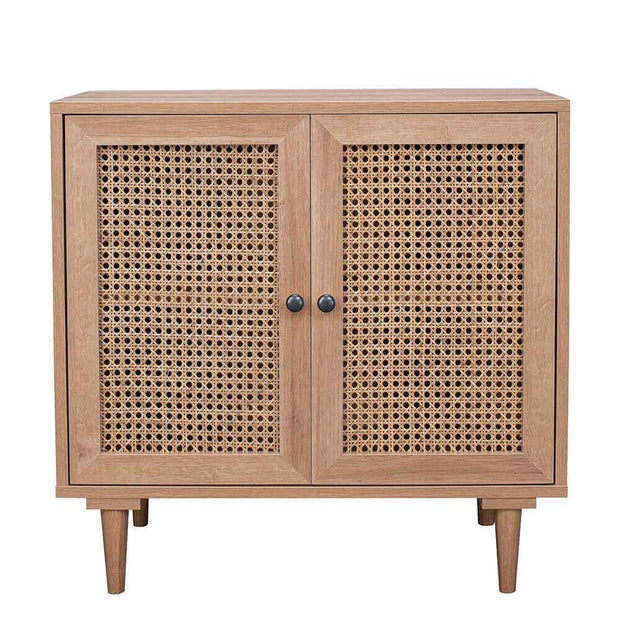 rattan cabinet with 2 door