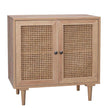 rattan cabinet with 2 door