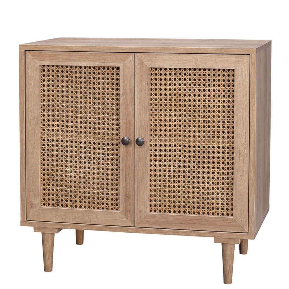 rattan cabinet with 2 door