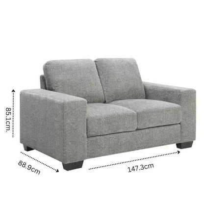 2 Seater Fabric Sofa 