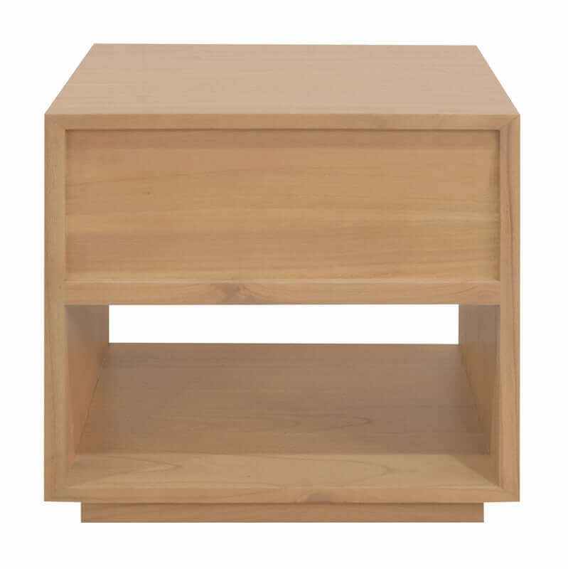 Oscar Single Drawer Nightstand Natural