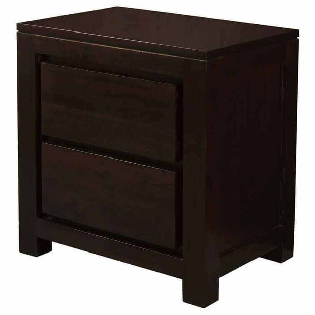 2 drawer nightstand bedside