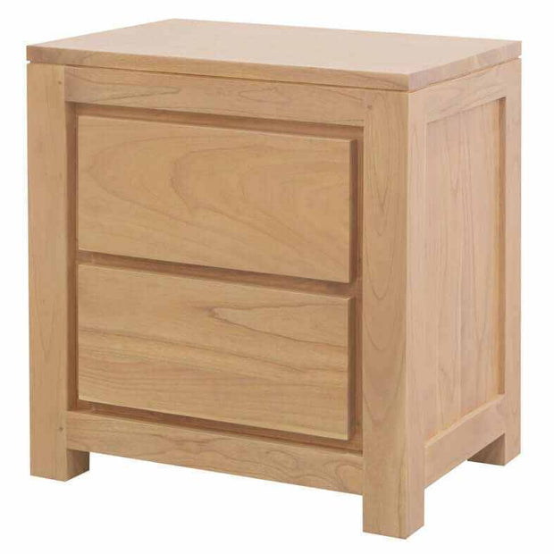 2 drawer bedside table