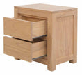 2 drawer bedside table