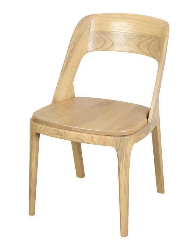 Loft Oak Dining Chair Set of 2 - Natural