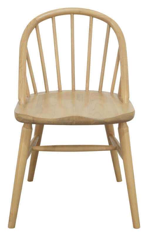 Vera Solid Oak Dining Chair - Set of 2 Natural
