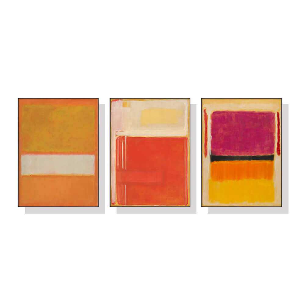 3 piece canvas wall art-Upinteriors