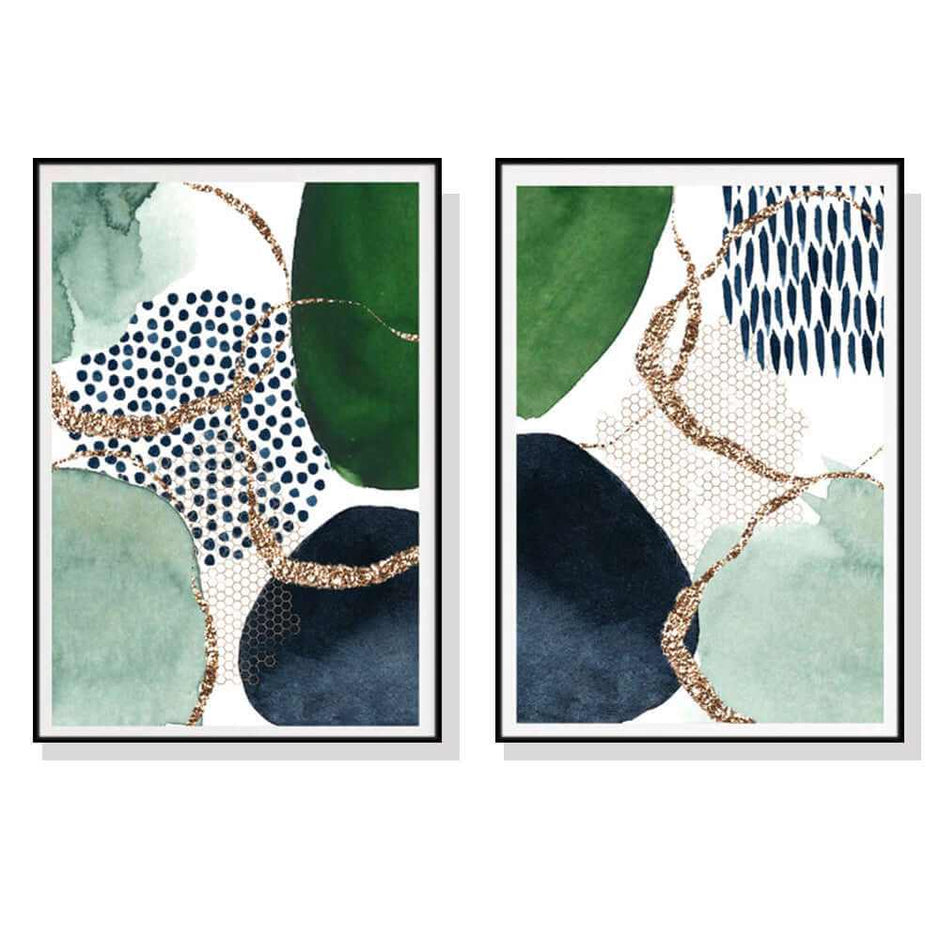 two piece wall art