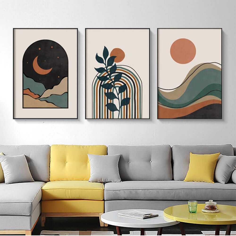 3 piece wall decor