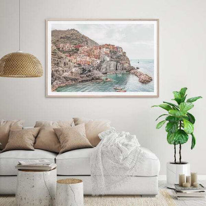 cinque terre art print