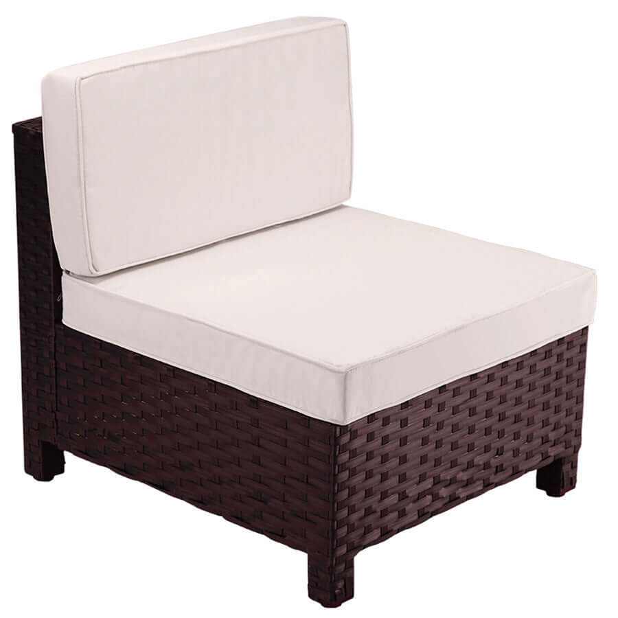 LONDON RATTAN 1pc Outdoor Balcony Sofa