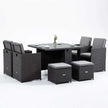 Outdoor Dining Table 9 Piece 