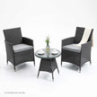 3 piece wicker patio set