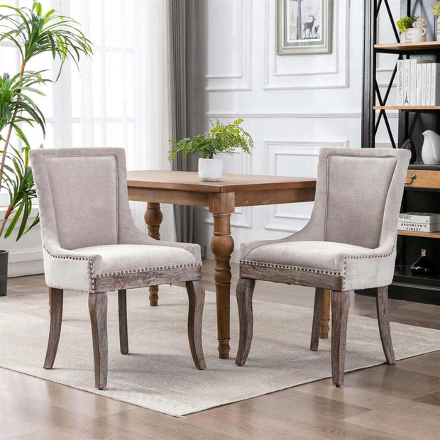 luxury upholstered dining chairs