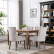 luxury upholstered dining chairs