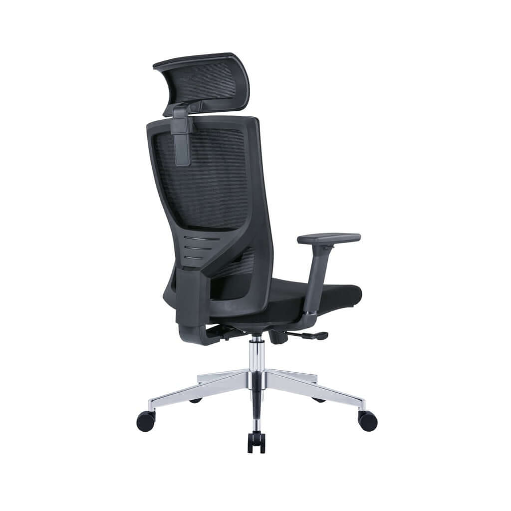 EKKIO Ava Backrest Office Chair - Black