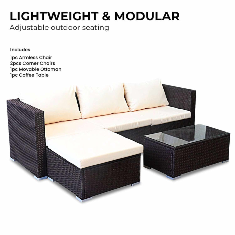 modular outdoor sofa