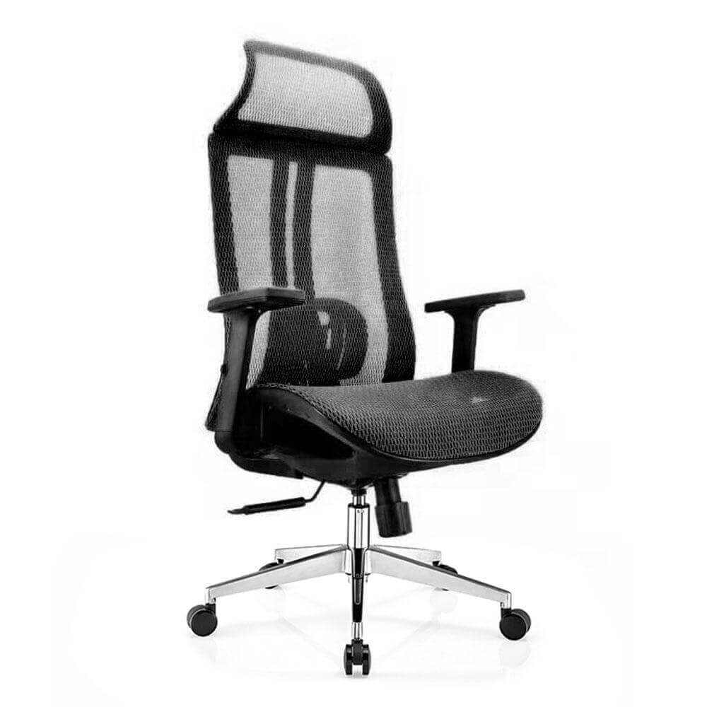 ergonomic office high back mesh chair-Upinteriors