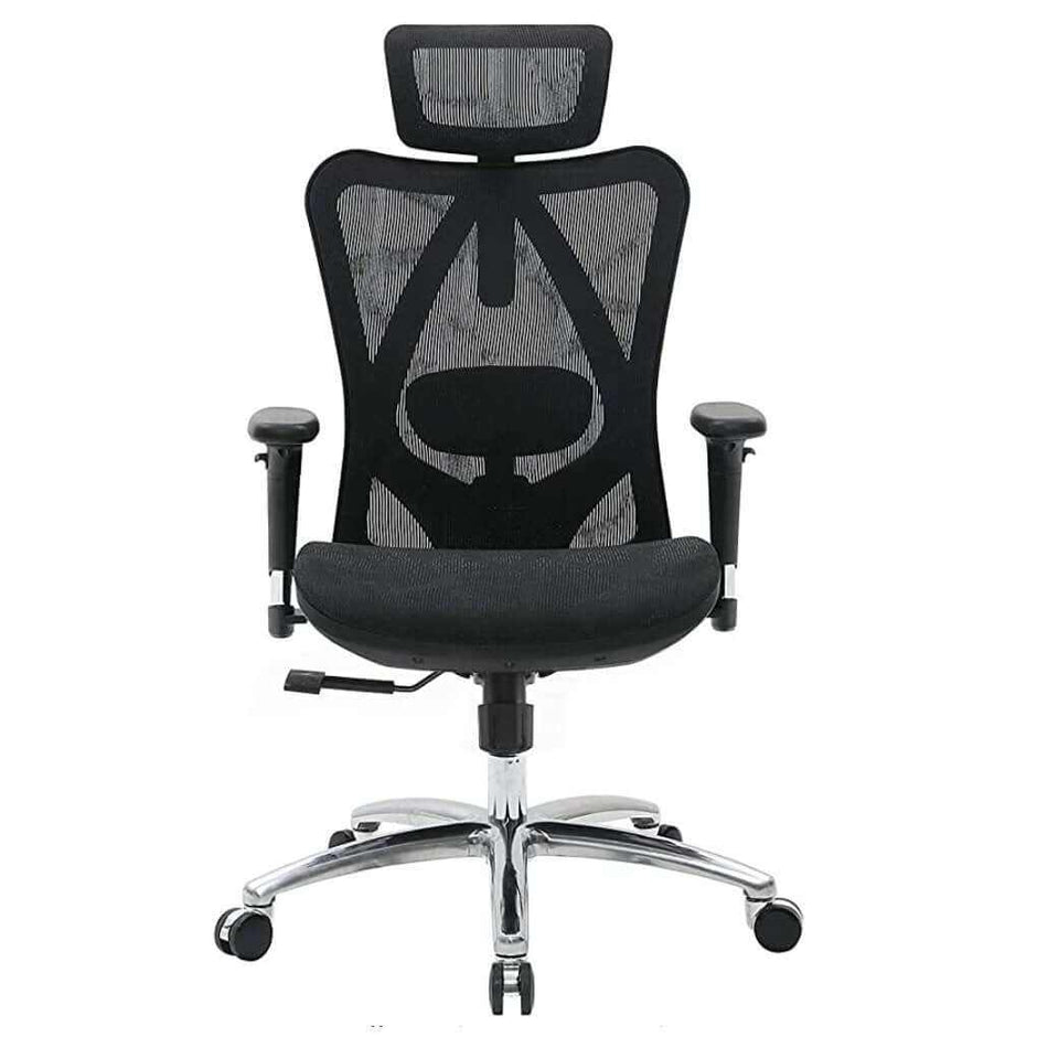 ergonomic chair with footrest