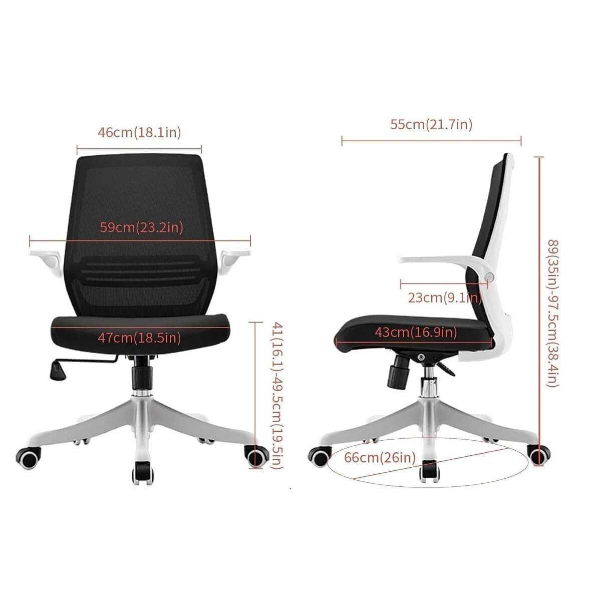 Carwin Ergonomic Office Chair - Grey