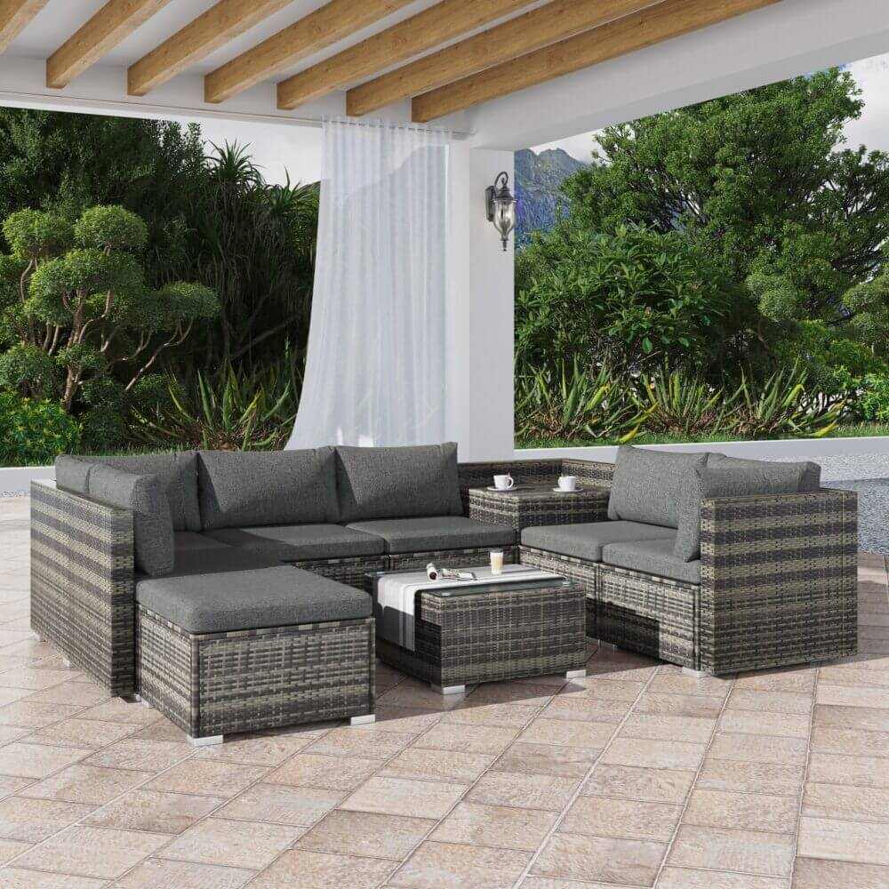 outdoor corner sofa