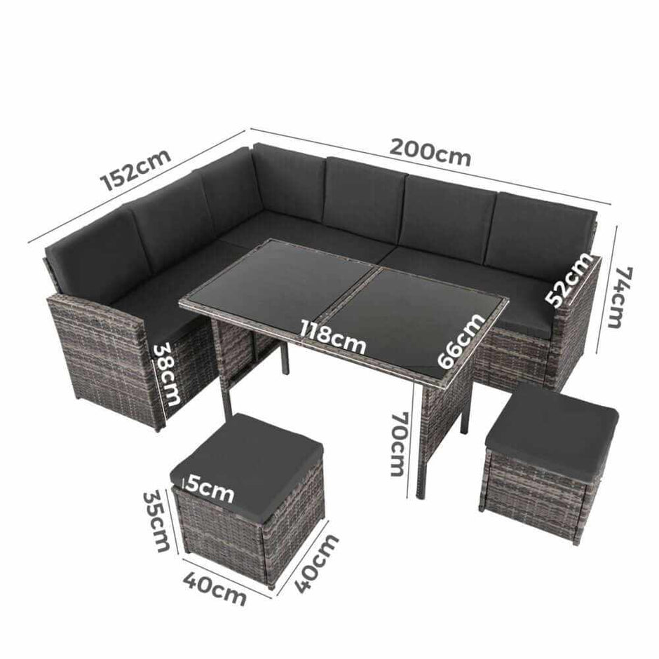 Garden Lounge and dining set