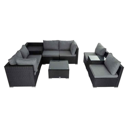 Outdoor Modular Lounge Set - 9pcs Sofa Set