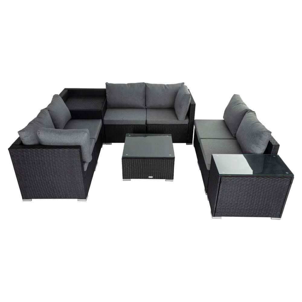 Outdoor Modular Lounge Set - 9pcs Sofa Set