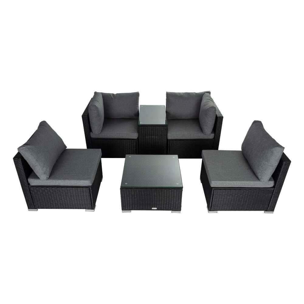 Outdoor Modular Lounge Set - 9pcs Sofa Set