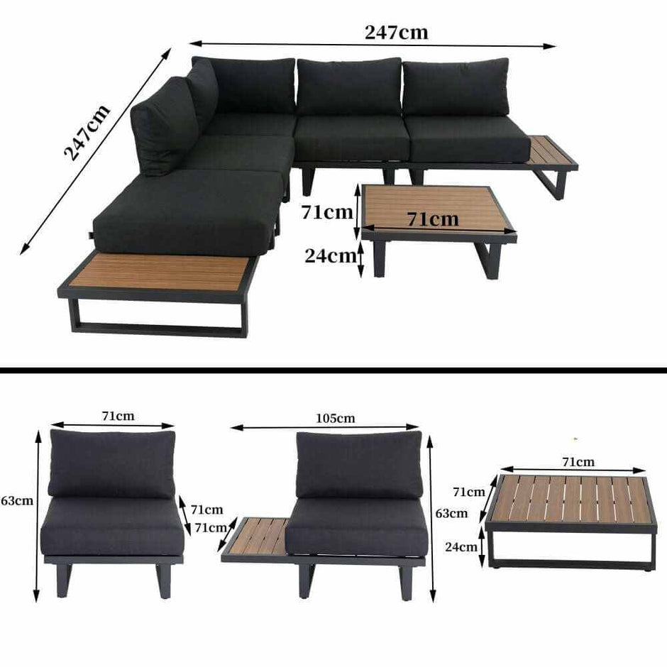 Modern Outdoor Lounge Set