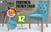 dining Chair set blue 