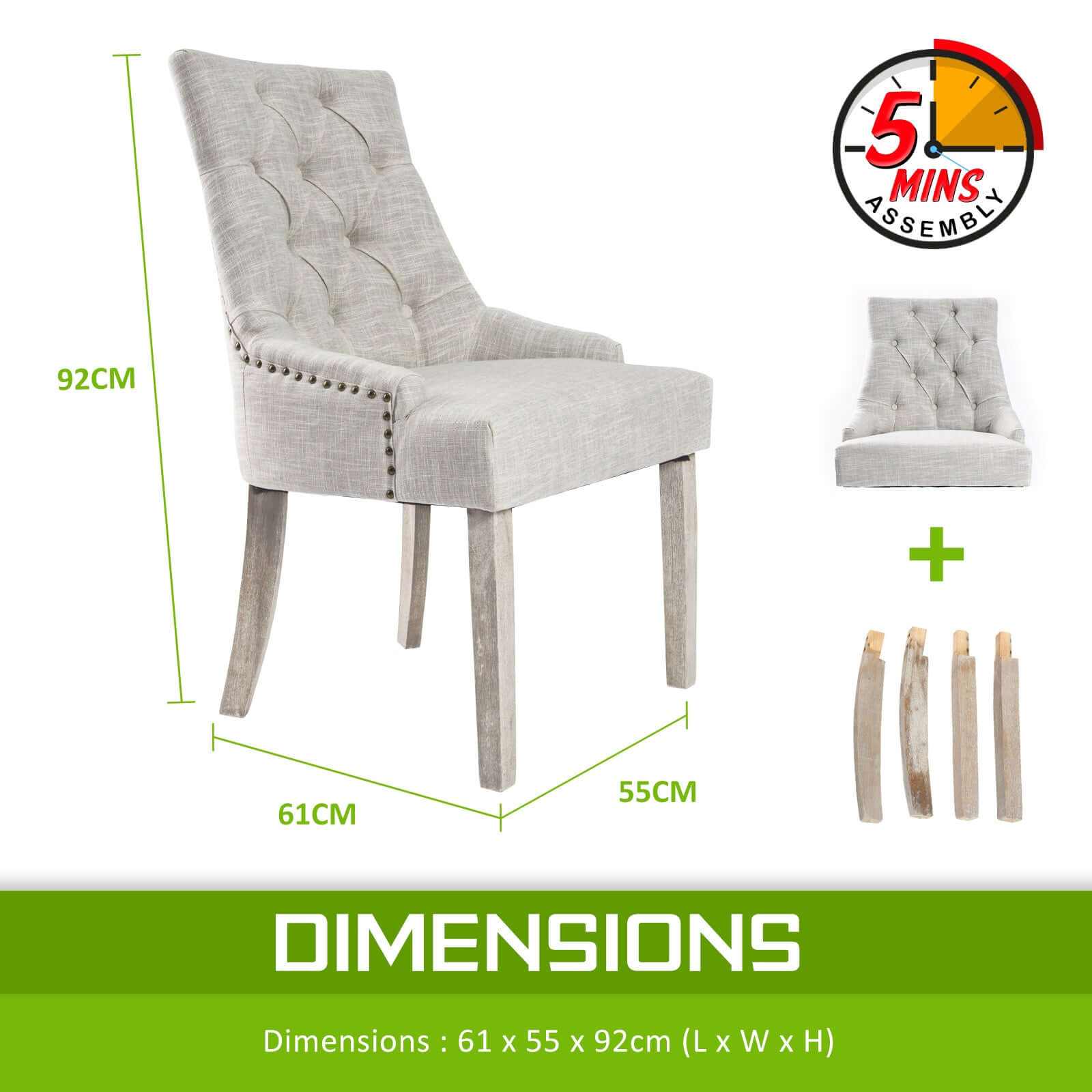 elegant Dining Chair set of 4