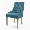 fabric Dining Chair Oak 